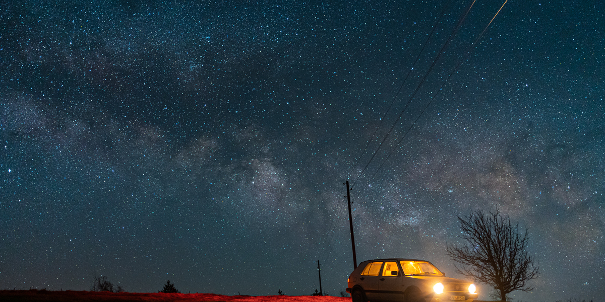 Under the stars, Montenegro - HITRECORD Image