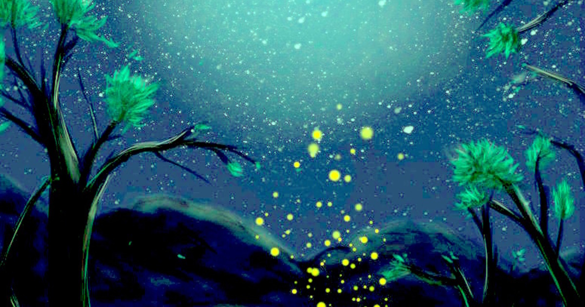 Fireflies in a Starry Night (Remix) - HITRECORD Image