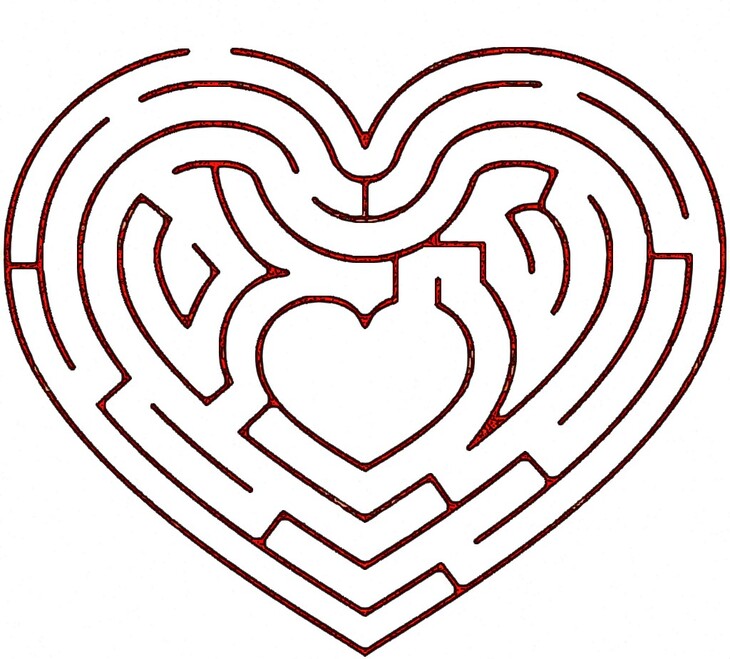 Free Free Heart Maze Svg 150 SVG PNG EPS DXF File